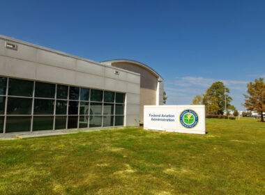 Federal Aviation Administration sign