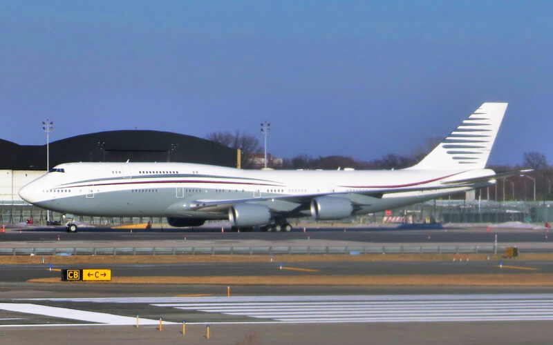 Trump Air Force One Boeing 747 8 private jet