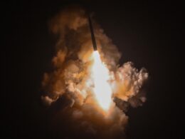 Unarmed Minuteman III Intercontinental Ballistic Missile launch