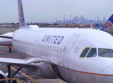 United Airlines aircraft at Newark Liberty International Airport