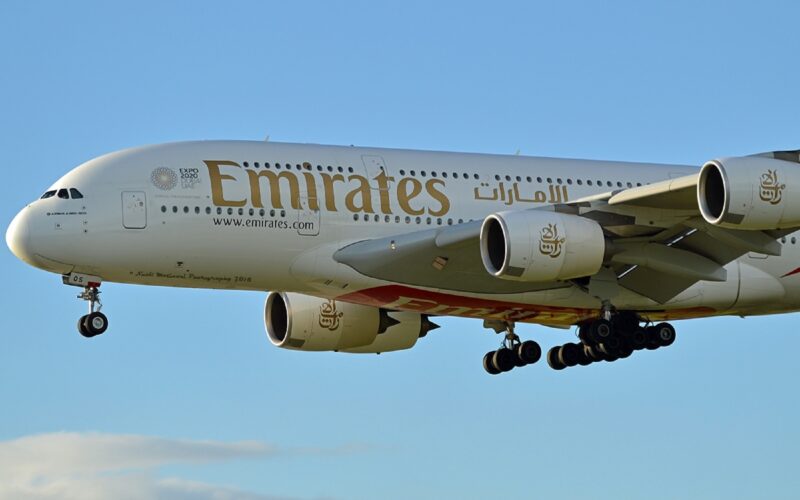 Airbus A380 Emirates A6 EOS