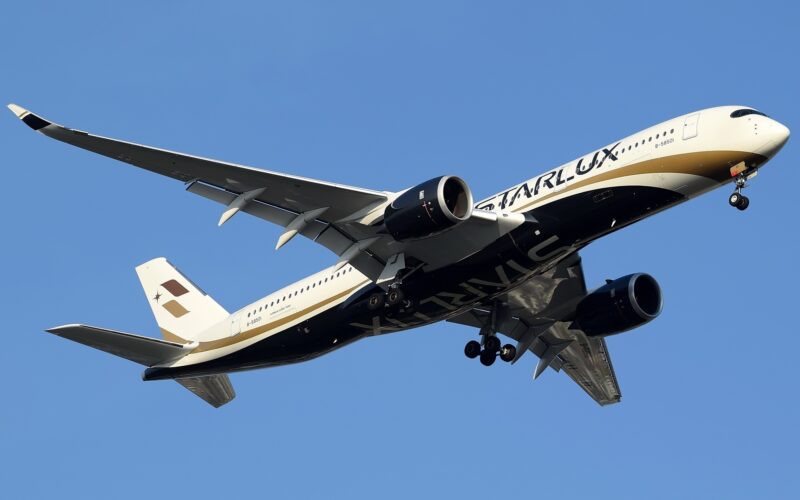 Starlux Airlines officially launched the flights to the United States with its first departure to Los Angeles US